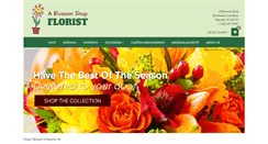 Desktop Screenshot of ablossomshop.com